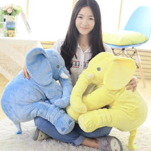 Load image into Gallery viewer, Plush Elephant Pillow