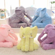 Load image into Gallery viewer, Plush Elephant Pillow