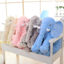 Load image into Gallery viewer, Plush Elephant Pillow