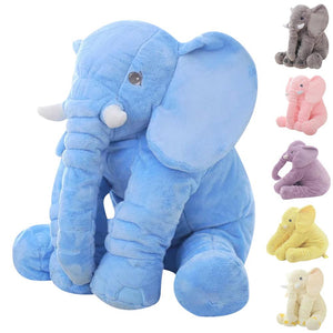 Plush Elephant Pillow