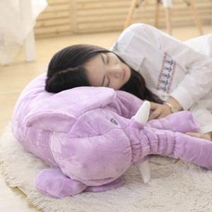 Plush Elephant Pillow